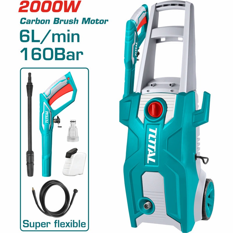 Hidrolavadora 2000W 2320PSI Industrial Super Total