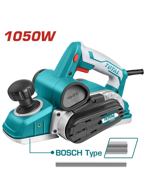 CEPILLO ELÉCTRICO DE 1050W 120V UTL1108236 TOTAL TOOLS