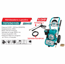 HIDROLAVADORA A GASOLINA TOTAL INDUSTRIAL 3100 PSI