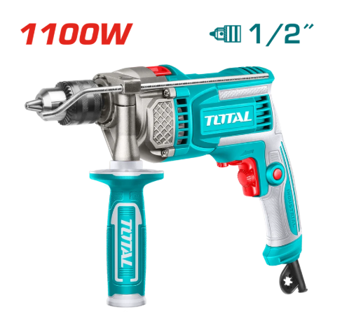 TALADRO PERCUTOR 1/2" 1100W INDUSTRIAL SUPER TOTAL (UTG1111366)