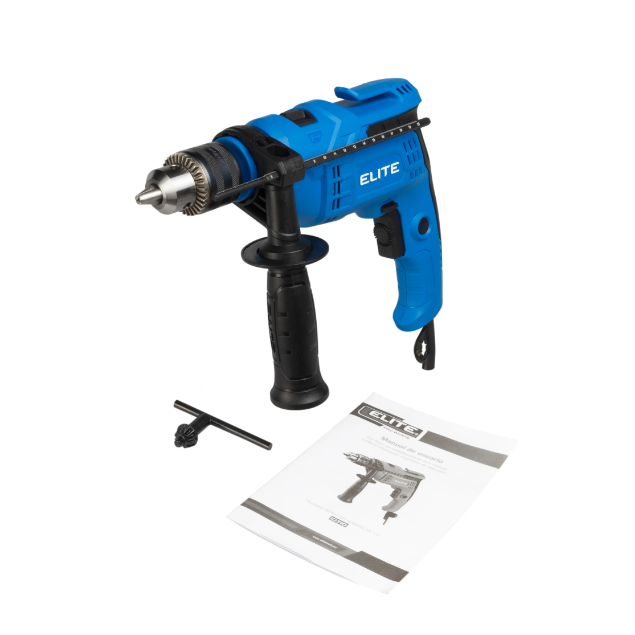 TALADRO ELITE 750W PERCUTOR 3000RPM 110V