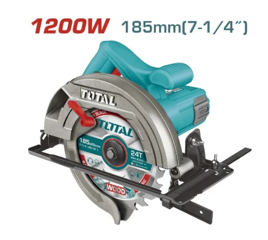 SIERRA CIRCULAR DE MANO 7.1/4″ 1200W UTS11218576 TOTAL TOOLS